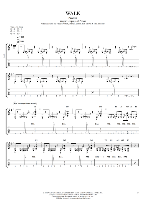 Pantera---Selections-from-Far-Beyond-Driven-Authentic-Guitar-TAB-PDF